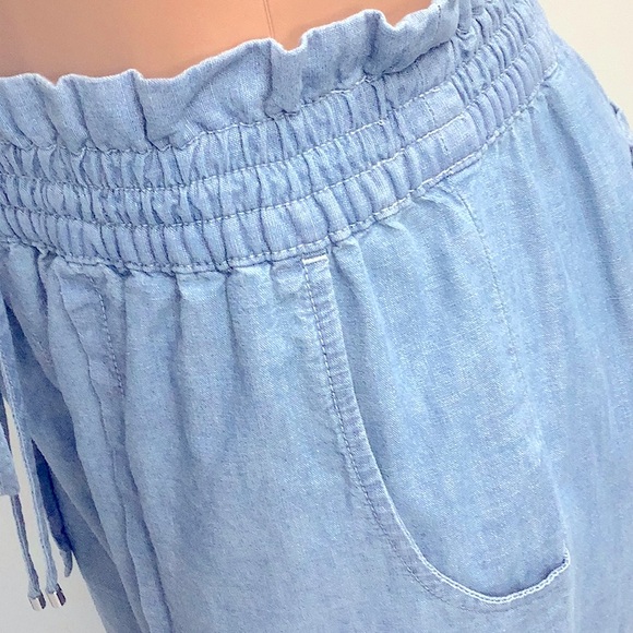 Lauren Ralph Lauren Cropped Cotton Pants - Picture 3 of 8